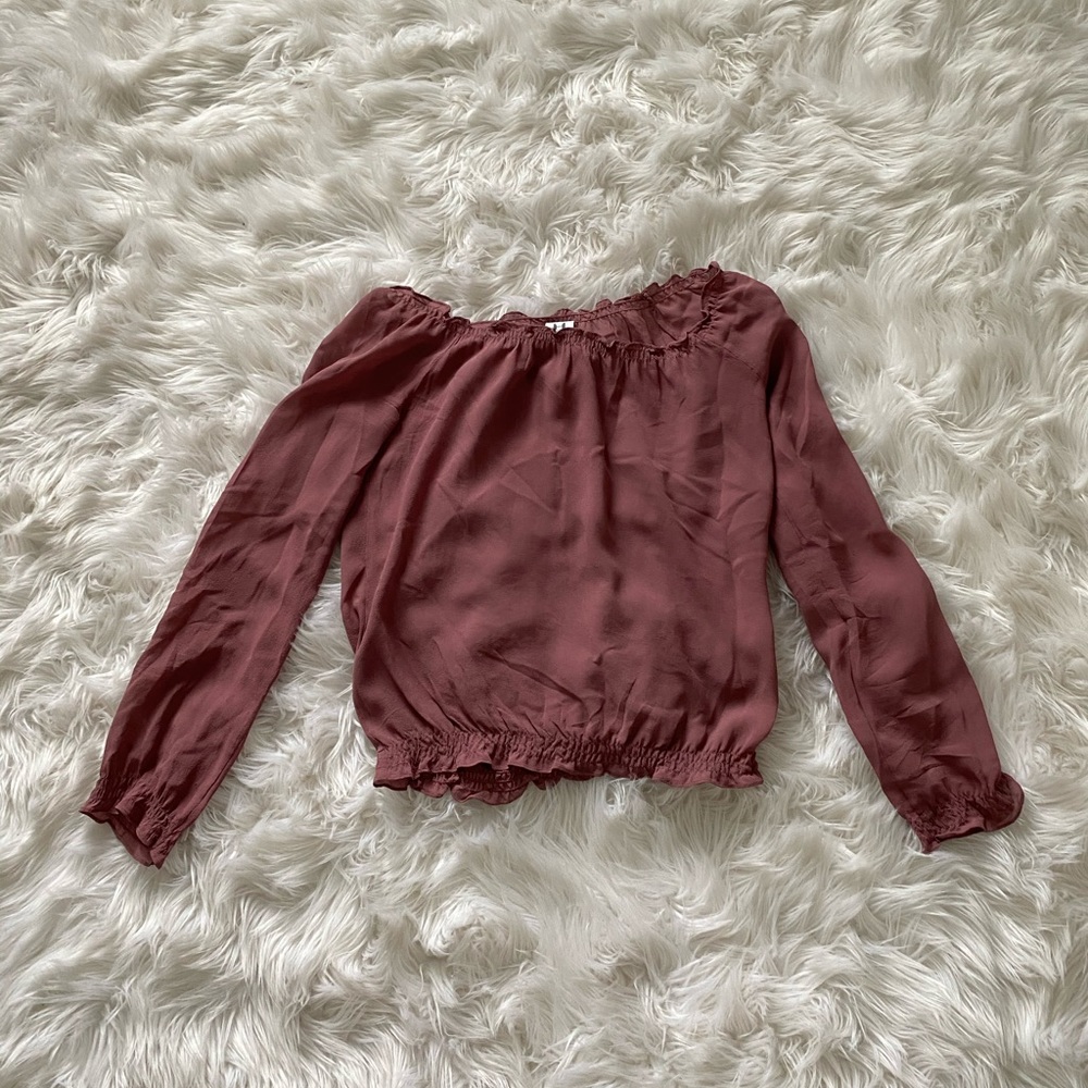 Halston Heritage Off the Shoulder Top
